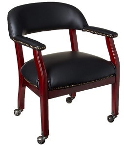 Boss Captains Dining Chair with Casters