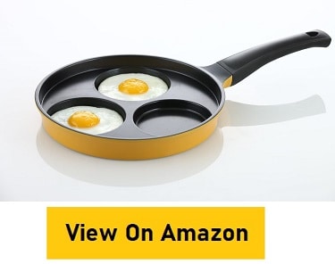 Flamekiss Nonstick 3-Cup Egg Fry Pan